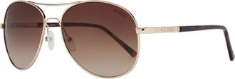 Guess GF0295 33F Womens Sunglasses Gold Size 60