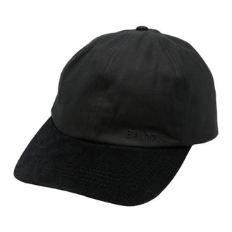 Barbour Ashby Cap - Heren - Accessoires - Zwart - Maat: ONE Size Katoen