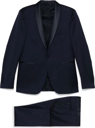 Tagliatore Completo in lana vergine - Blu