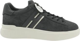 Hogan H580 Sneakers - Heren - Sneakers - Grijs - 41 EU - Leer - Schoenen