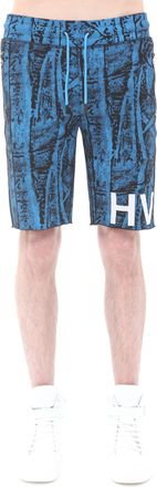 HVMAN French Terry Sweatshort In Crinkle
