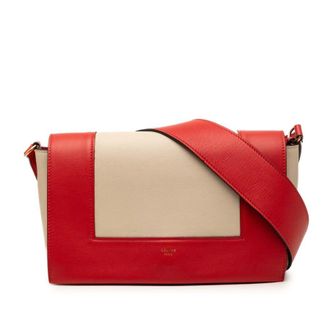 Celine Pre-owned Celine Medium Shiny Smooth Calfskin Frame Shoulder Bag Ladies NUZ1RUMLZF4I0HYF
