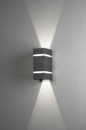 Konstsmide Cremona 7998-370 Aplique De Pared Antracita