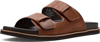 Tommy Hilfiger Welker Mens Sandals Light Brown 230 : 10 D - Medium, Faux Leather