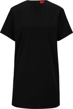 HUGO BOSS Hugo Womens Kulianna Dress in Black - Size 12 UK