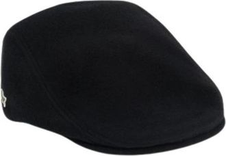 Lacoste Felted Wool Beret - Heren - Hoeden - Zwart - ONE Size - Wol - Accessoires