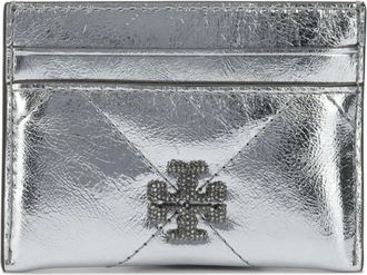 Tory Burch Dames, Accessoires, Grijs, Maat: ONE Size Leer