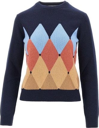 Ballantyne Cashmere lozenge sweater Woman 40