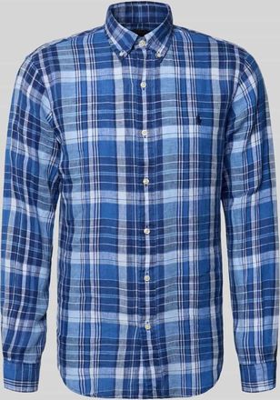 Polo Ralph Lauren Regular Fit Freizeithemd aus reinem Leinen in Marine, Gr&ouml;&szlig;e XXL