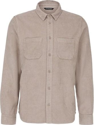 Stoic MMXX. Selja Cord Shirt Hemd f&uuml;r Herren | grau