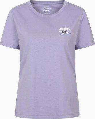 Mountain Warehouse Womens Mountain Warehouse Womens/Ladies Birds at Dusk T-Shirt - Purple - Size: 10