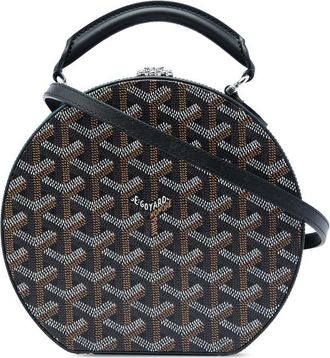 Goyard Pre-owned Goyard Goyardine Alto Hatbox Trunk Bag Ladies E64V51JKTMVLT7M7