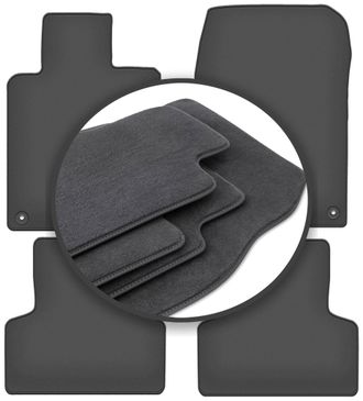 OEM Alfombrillas Premium Para Honda Accord Viii Sed&aacute;n, Familiar, Tourer (2008-2015)