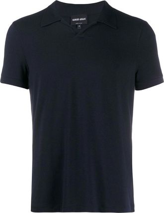 Giorgio Armani Blue polo shirt