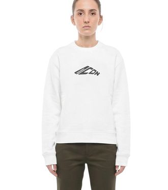 Dsquared2 White Logo Crew Neck Sweatshirt