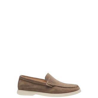 HUGO BOSS Sienne Loaf Sd N - male - Boss - Loafers - Beige - 10 UK - Shoes