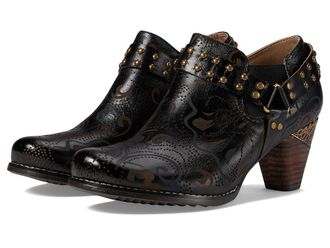 L'Artiste by Spring Step Kacielou Womens Shoes Black : EU 36 (US Womens 5.5-6) M, Leather