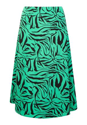 Faina midirok Dames Groen Zwart