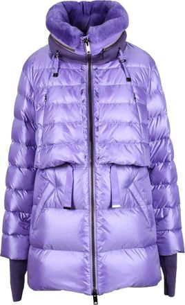 DIEGO M Short Down Jacket - Purple