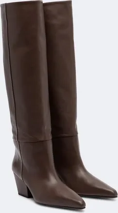 PARIS TEXAS Jane leather knee-high boots