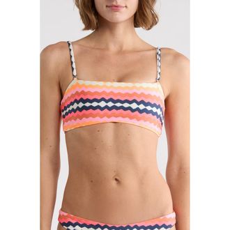 Maaji Bryn Bikini Top in Orange at Nordstrom Rack, Size Medium