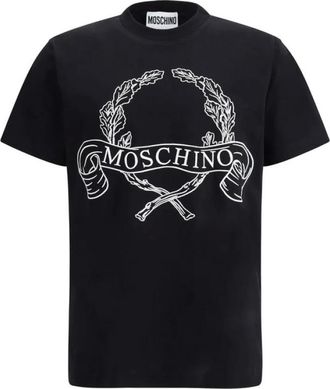 Moschino Hombre, Camisetas, Negro, Talla: L