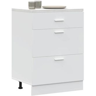 vidaXL Vidaxl - Base da Cucina Lyon Bianco in Legno Multistrato