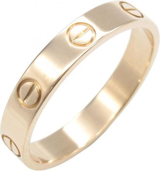Cartier Pink Gold Pink Gold (18K) Band Ring (Pre-Owned)