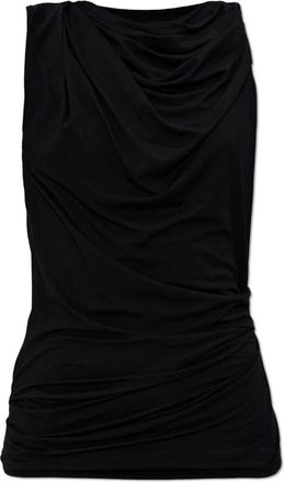 Entire studios Draped Top - Dames - Tops zonder mouwen - Zwart - L - Tops
