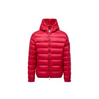 Moncler Najan Hooded Short Down Jacket Red Size 0