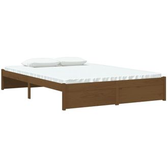 vidaXL Furniture Limited - Estructura Cama Sin Colch&oacute;n Madera Maciza