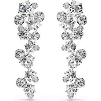 Swarovski Constella Crystal Drop Earrings in White/Silver at Nordstrom