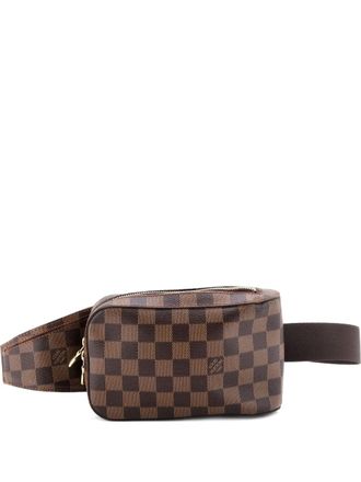 Louis Vuitton Geronimos Waist Bag Damier belt bag - women - Fabric - One Size - Brown