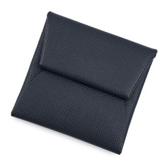 Herm&egrave;s Blue Indigo Epsom Leather Coin Purse/Coin Case (Pre-Owned)
