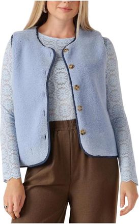 Ydence Gilet Puck - Dames - Bodywarmers - Blauw - XL - Polyester - Jassen