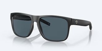 Costa Unisex Spearo Xl Polarized Sunglasses In Matte Black Gray