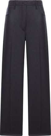 Prada WOOL FLANNEL TROUSERS - Prada - Woman
