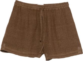 Le Kasha Short Shorts - Dames - Bermuda - Bruin - S - Korte Broeken