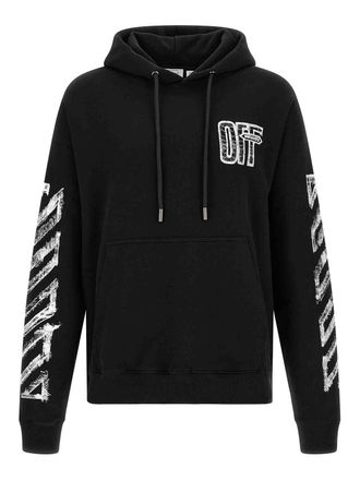 Off-white motion arrow skate hoodie