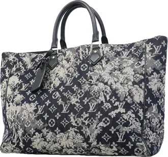 Louis Vuitton Navy Tote Bag (Pre-Owned)