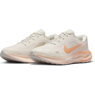 Nike Journey Road Runner Sneaker in Sail/Orange Chalk/Guava at Nordstrom Rack, Size 9.5
