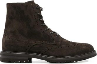 Henderson Baracco Modic Veterlaars - Heren - Veterlaarzen - Bruin - 43 EU - Leer - Schoenen