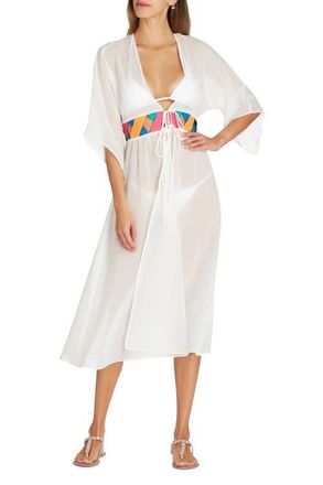 Valimare Rio Bandage Cover-up Robe in Off White at Nordstrom, Size X-Large
