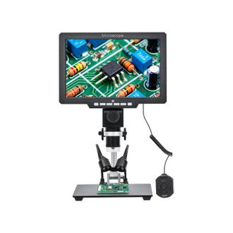 OEM Microscopio Digital G2000 De 10,1 Pulgadas, Full Hd 1080p, 2000x, Pantalla Lcd De 12 Mp Para Inspecci&oacute;n De Soldadura En Pc