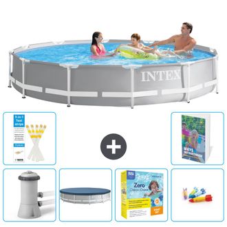 Intex Piscina Prism Frame Redonda - 366x76 Cm - 7-piezas S231