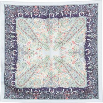 Etro Scarf Light Blue Maua0004ak1bmx0880