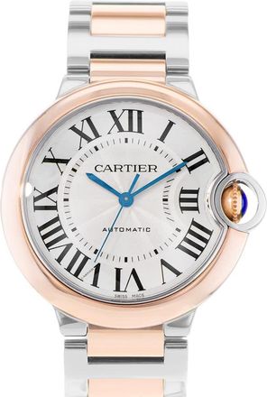 Cartier Pre-owned Cartier Ballon Bleu 36Mm Automatic Silver Dial Mens Watch W2BB0003