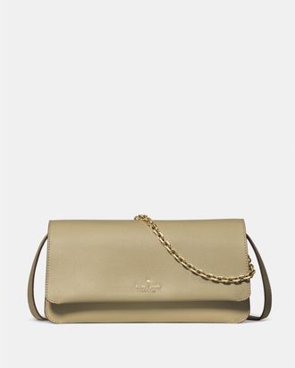 Kate Spade New York Womens Ivy Crossbody Bag - Dark Brown - One Size