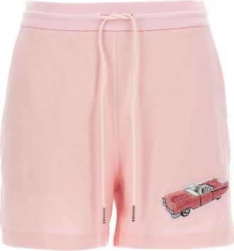 Thom Browne Light Pink Cotton Embroidered Activewear