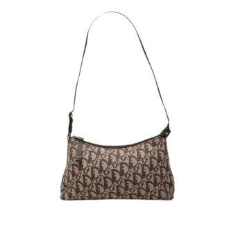 Dior Borsa a spalla Pre-owned in tela - - Pre-owned - Donna - Marrone - ONE SIZE
